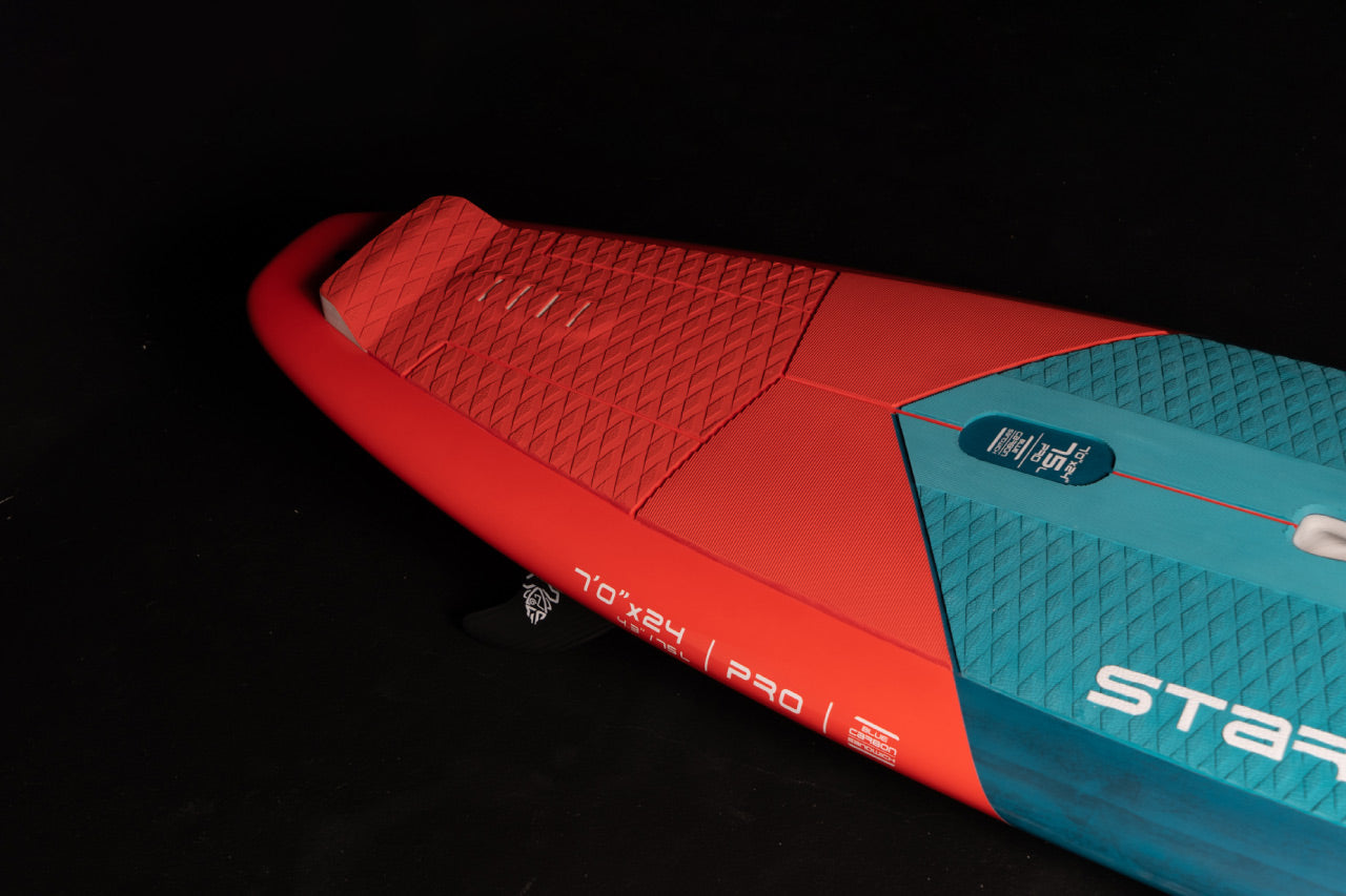 2025 STARBOARD SUP 7'10" x 28" 104L PRO BLUE CARBON SANDWICH