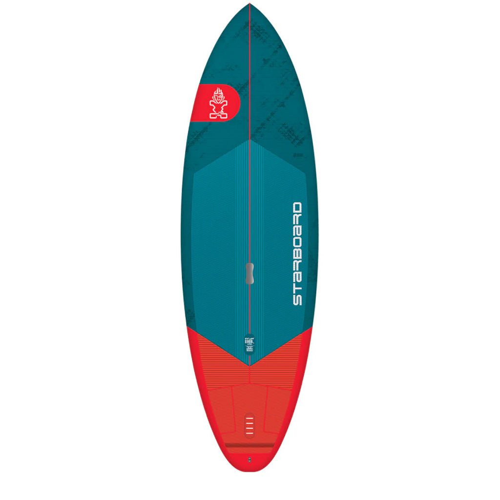 2025 STARBOARD SUP 7'10" x 28" 104L PRO BLUE CARBON SANDWICH