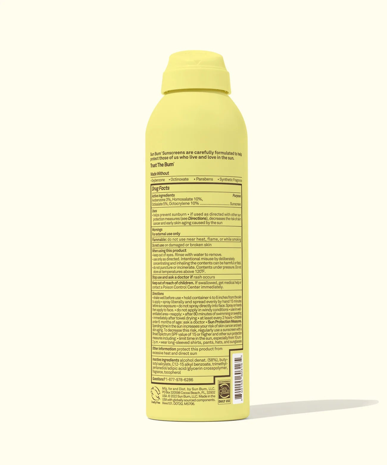 Sun Bum Kids SPF 50 Clear Sunscreen Spray