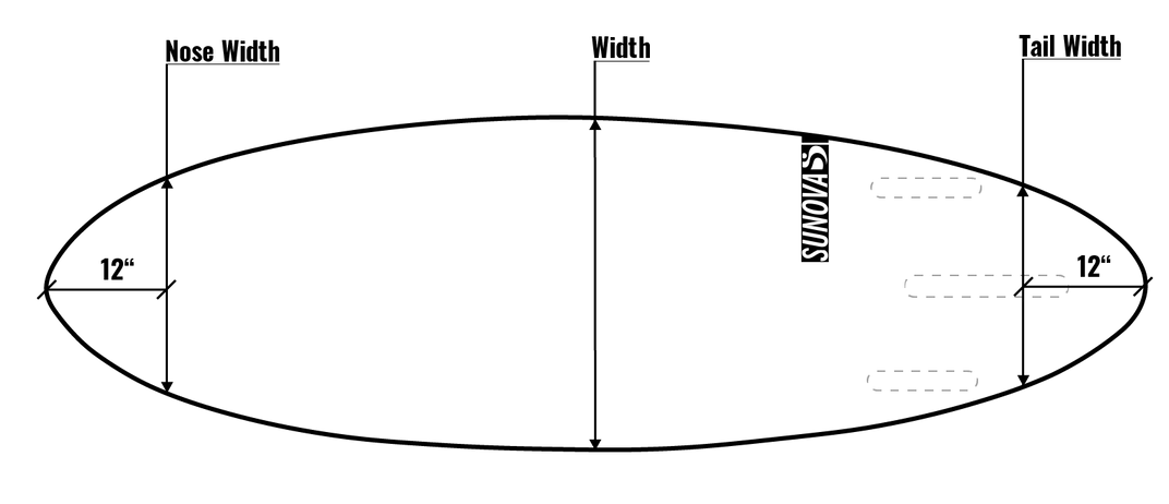 2026 SUNOVA Shorty 9'2" x 30" x 4 5/16" 130L TR3Tec