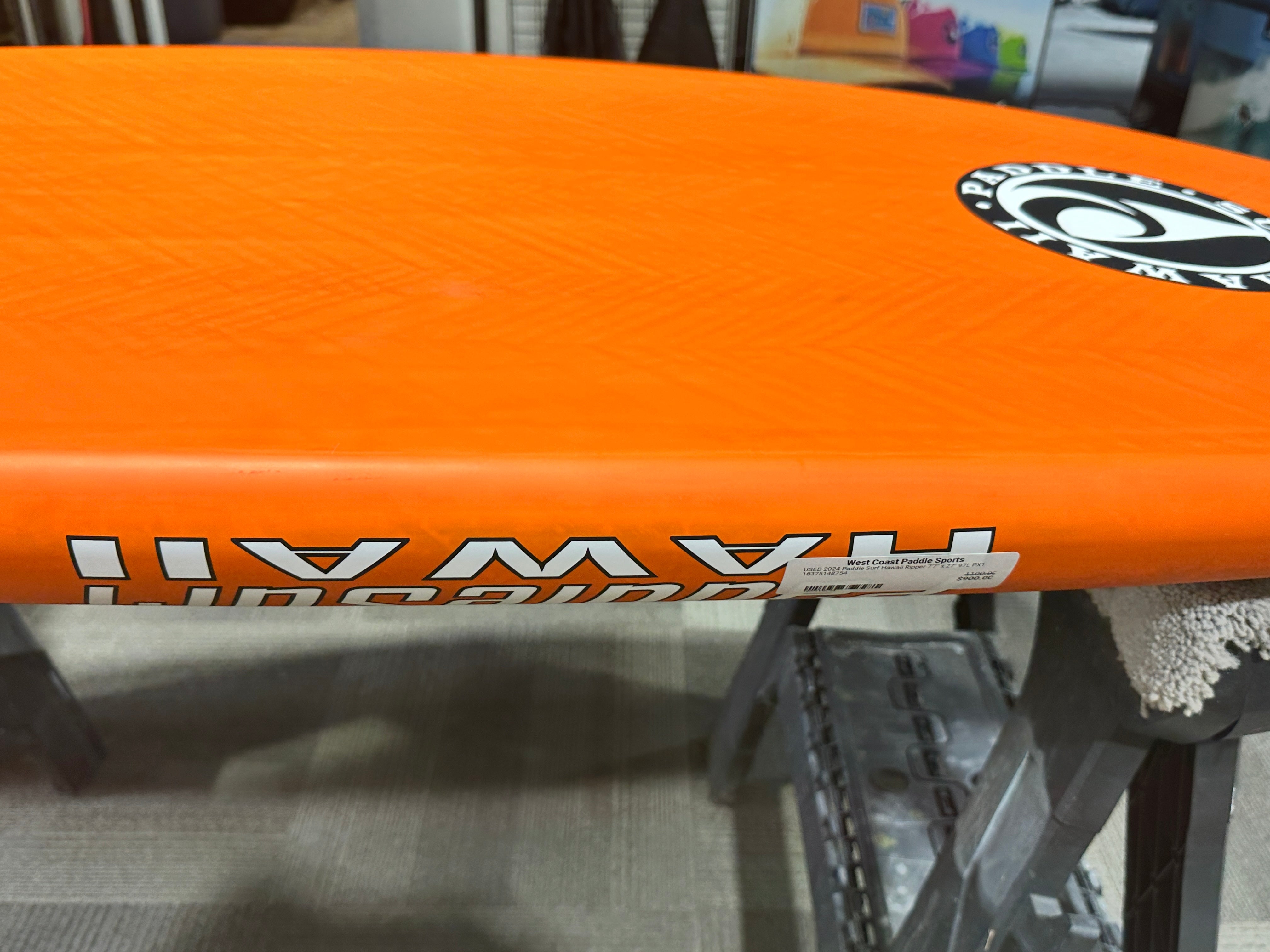 USED 2024 Paddle Surf Hawaii Ripper 7'7" x 27" 97L PX1