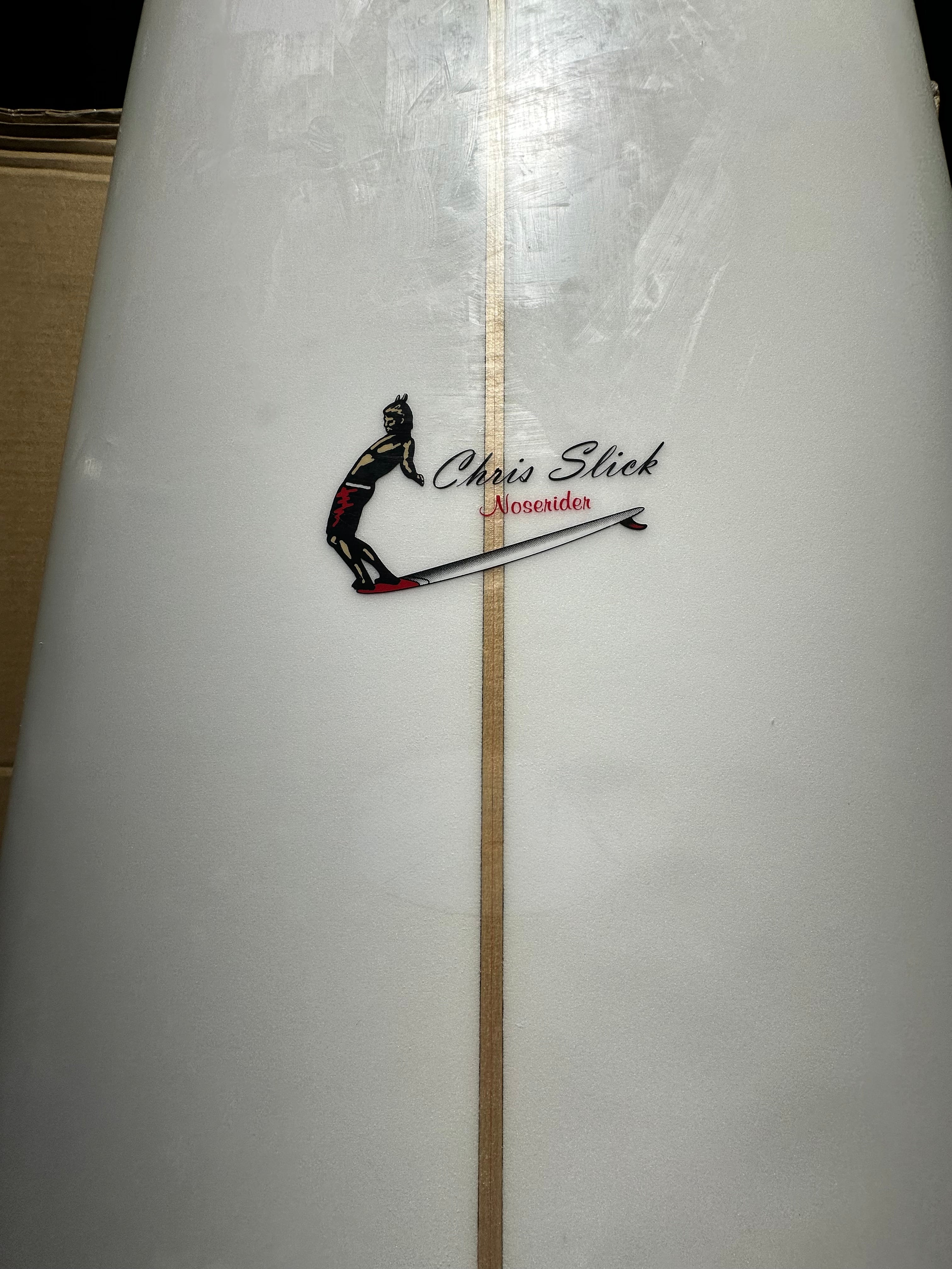 USED - Chris Slick Noserider Longboard 10' x 23" x 3 1/4"