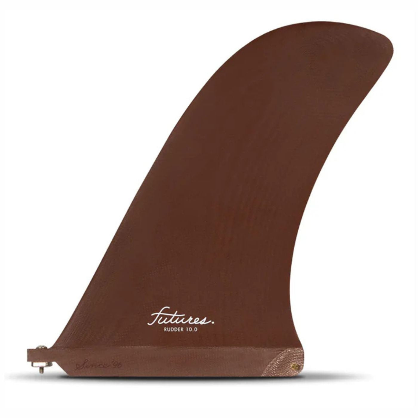 FUTURES RUDDER 10" FIN - BURGUNDY