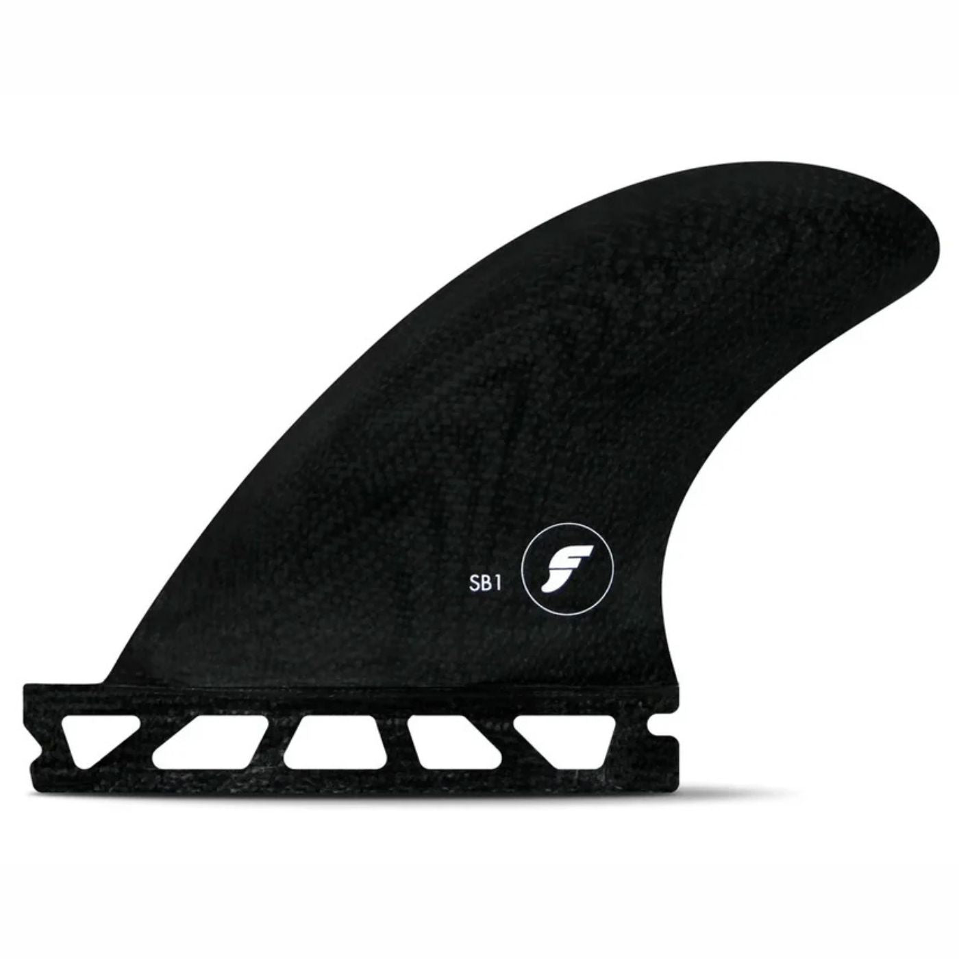 FUTURES FSB1 GLASS FIN - SOLID BLACK