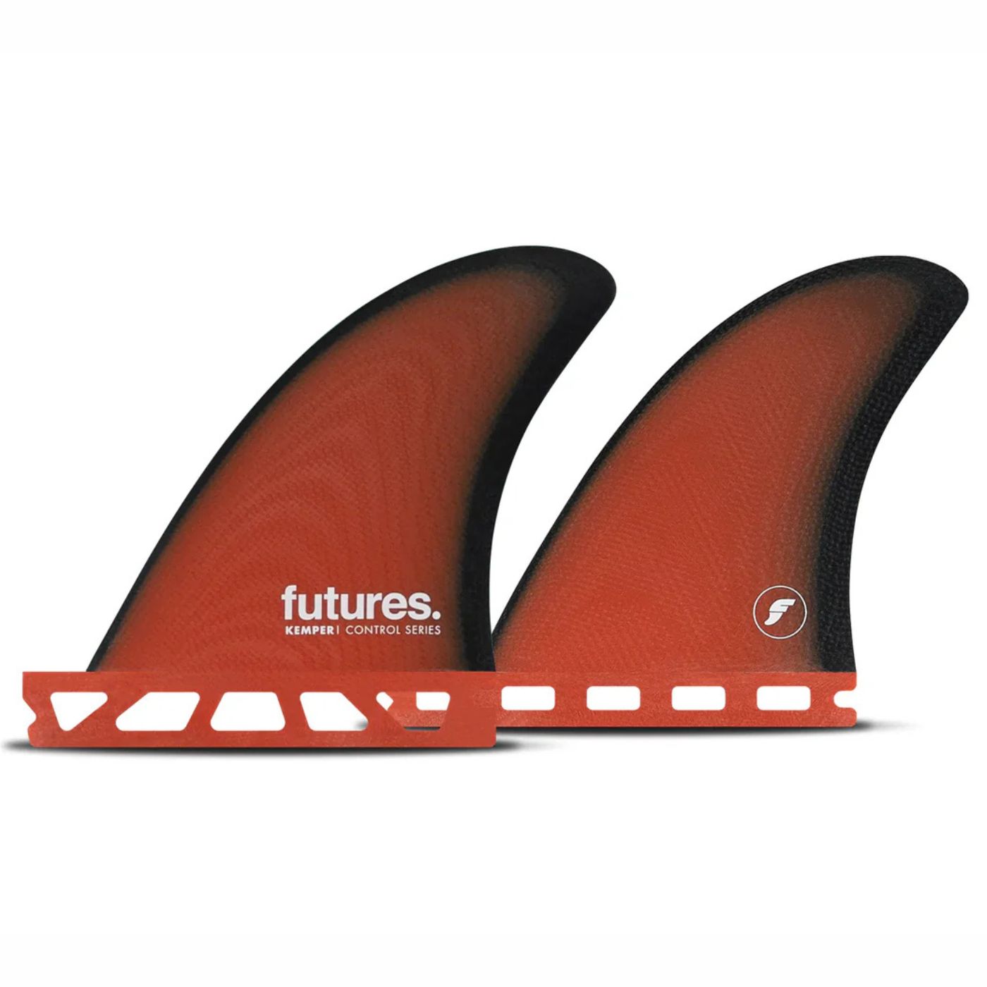 Futures - Billy Kemper Quad Red/ Black Surf Fins