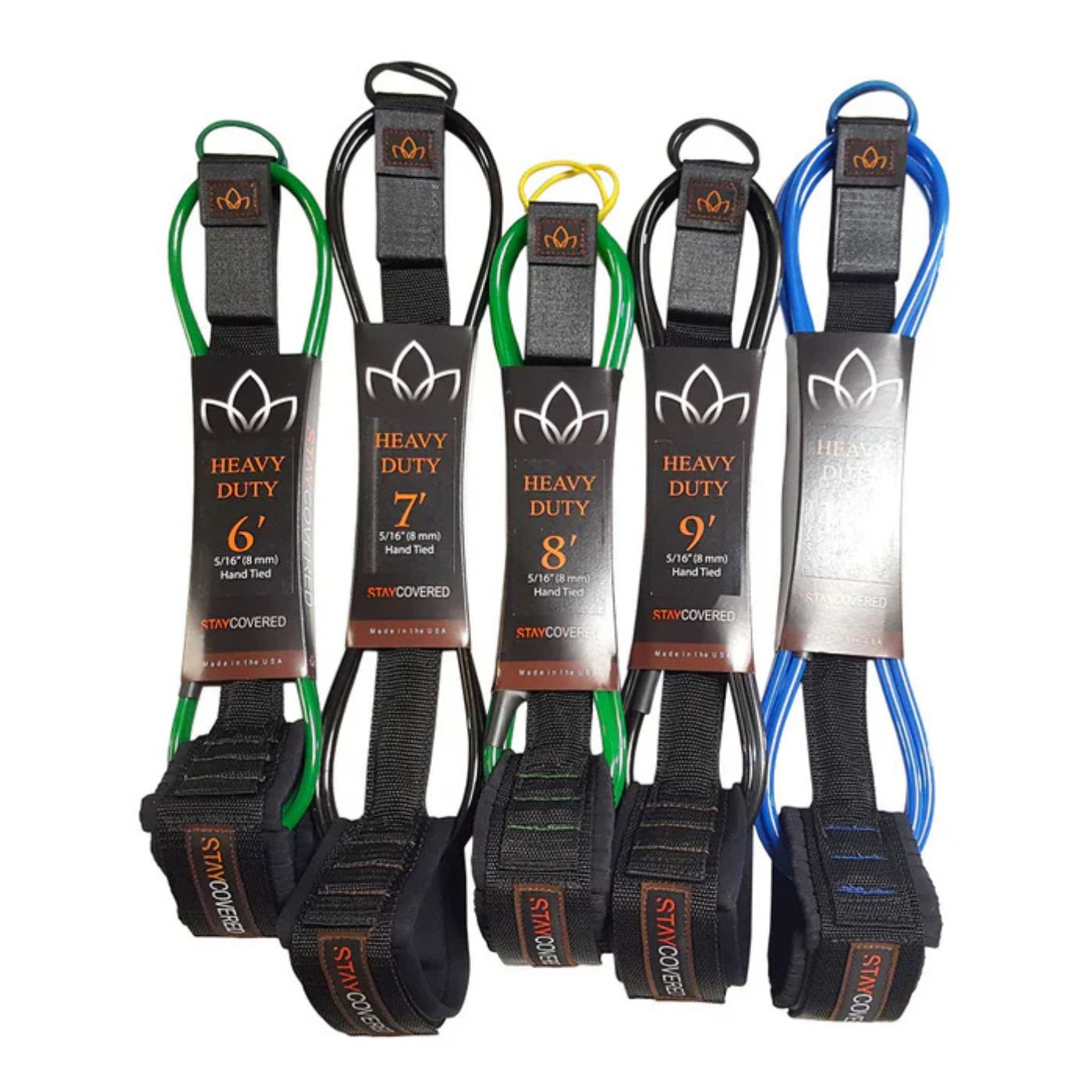 STAY COVERED HEAVY DUTY HAND TIED 10' XL LEASH