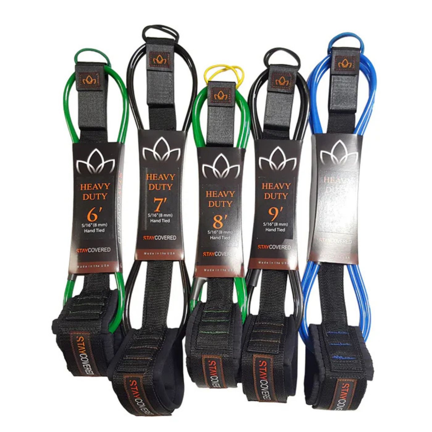 STAY COVERED HEAVY DUTY HAND TIED 9' LEASH