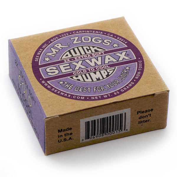 Sexwax Quick Humps Surf Wax: Eco Box 3-Pack
