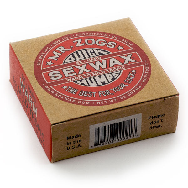 Sexwax Quick Humps Surf Wax: Eco Box 3-Pack