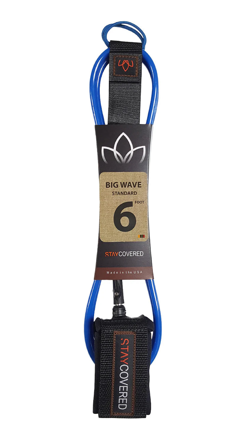 STAY COVERED 5/16" DOUBLE SWIVEL 6' STRAIGHT LEASH