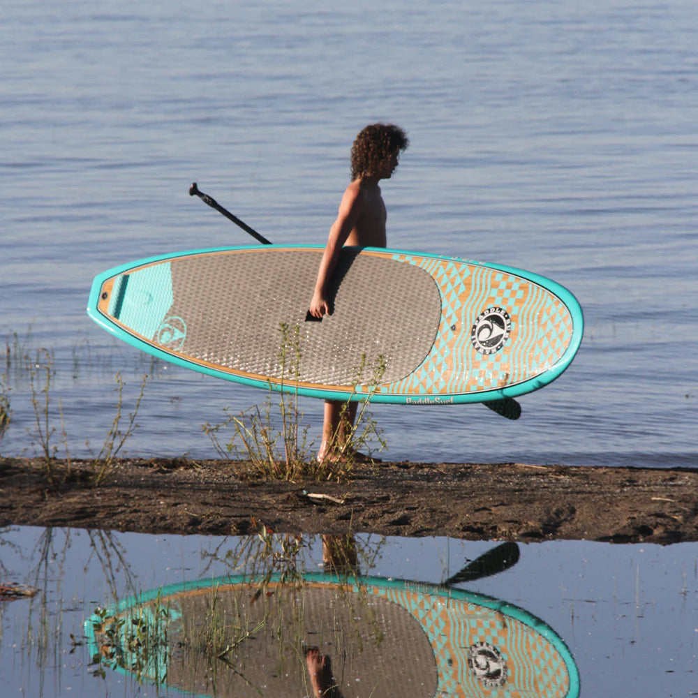 2024 Paddle Surf Hawaii  Wide All Arounder - Bamboo 9'8" x 30" x 4.5" 142L
