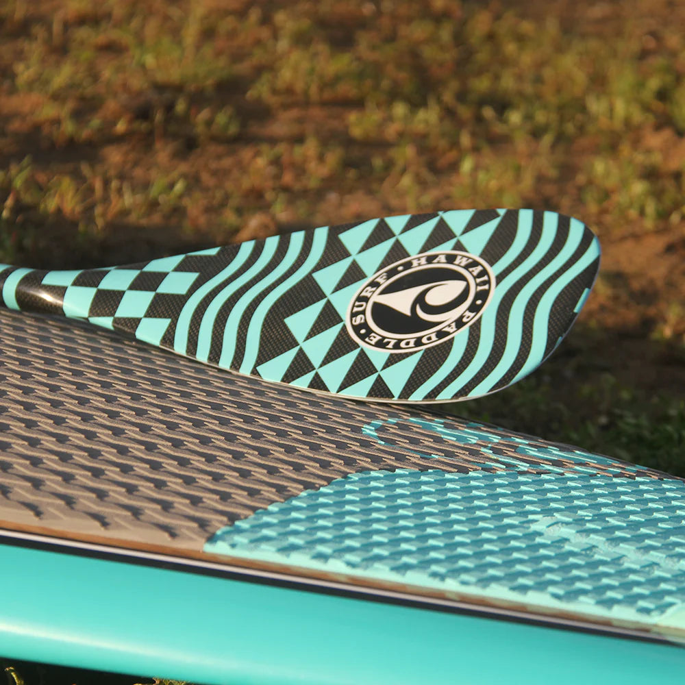 2024 Paddle Surf Hawaii  Wide All Arounder - Bamboo 9'8" x 30" x 4.5" 142L